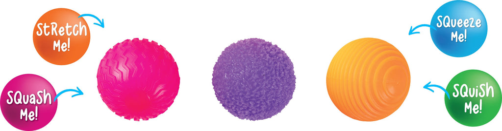 Sensory Sprouts Mindful Monster Ball Pink