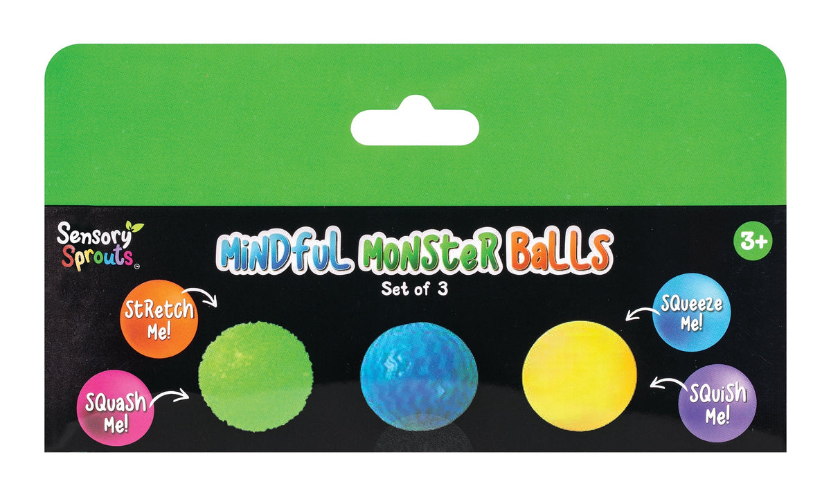 Sensory Sprouts Mindful Monster Ball Green