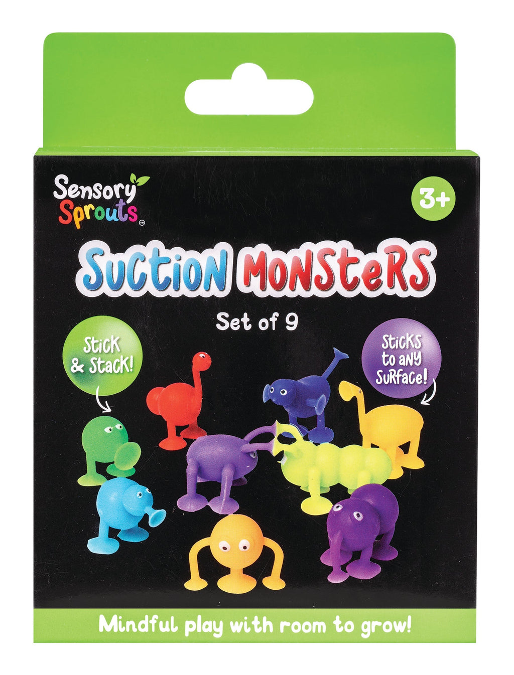 Sensory Sprouts Suction Monsters