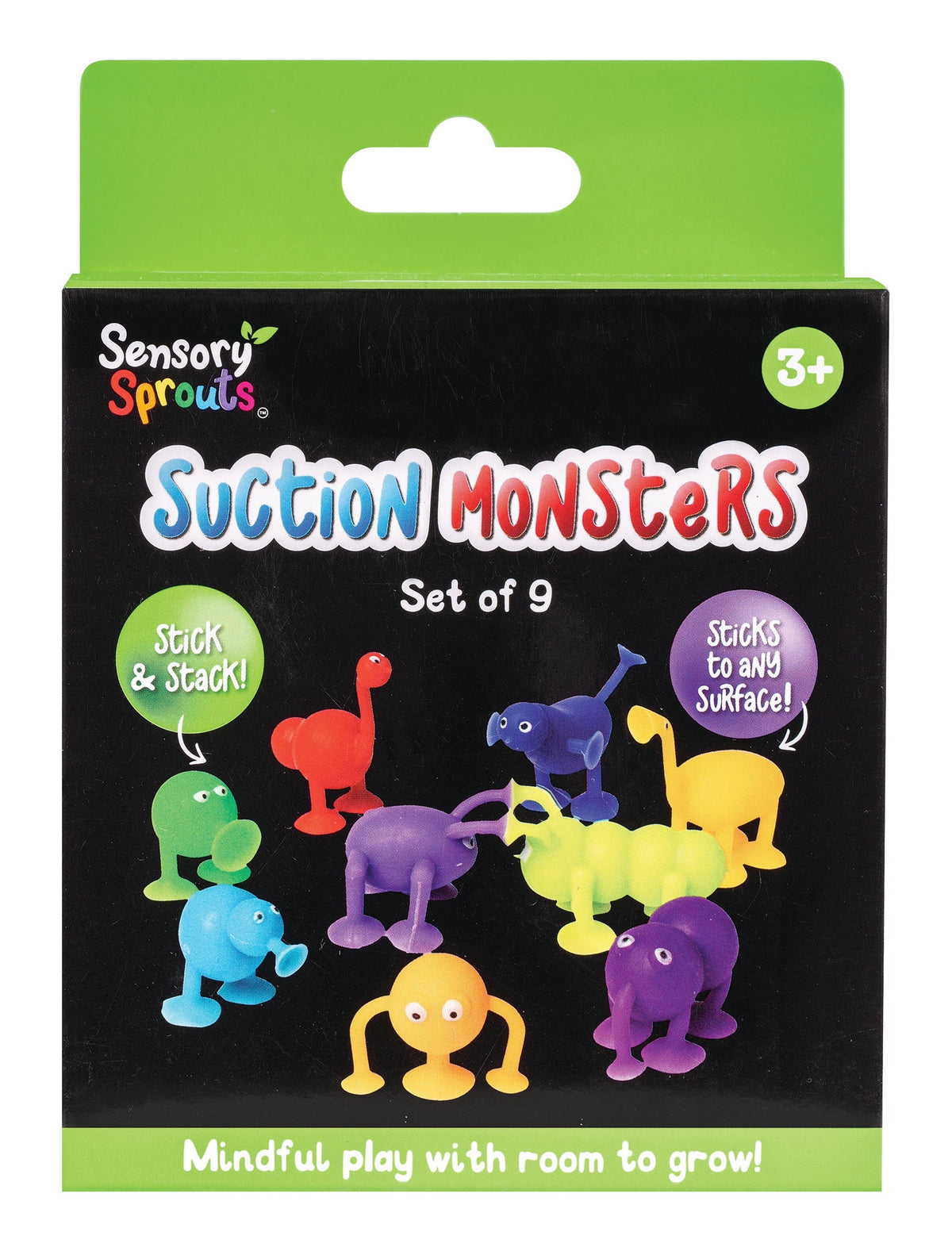 Sensory Sprouts Suction Monsters