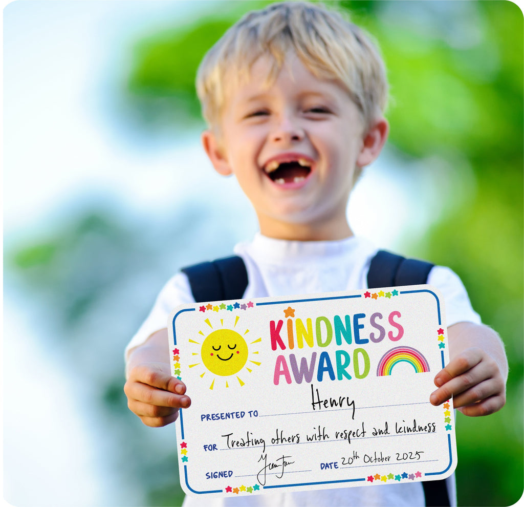 Learning Can Be Fun Giggle & Grow Kindness Award Certificates Pack of 30