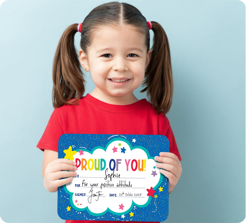 Learning Can Be Fun Giggle & Grow Proud of You Certificates Pack of 30