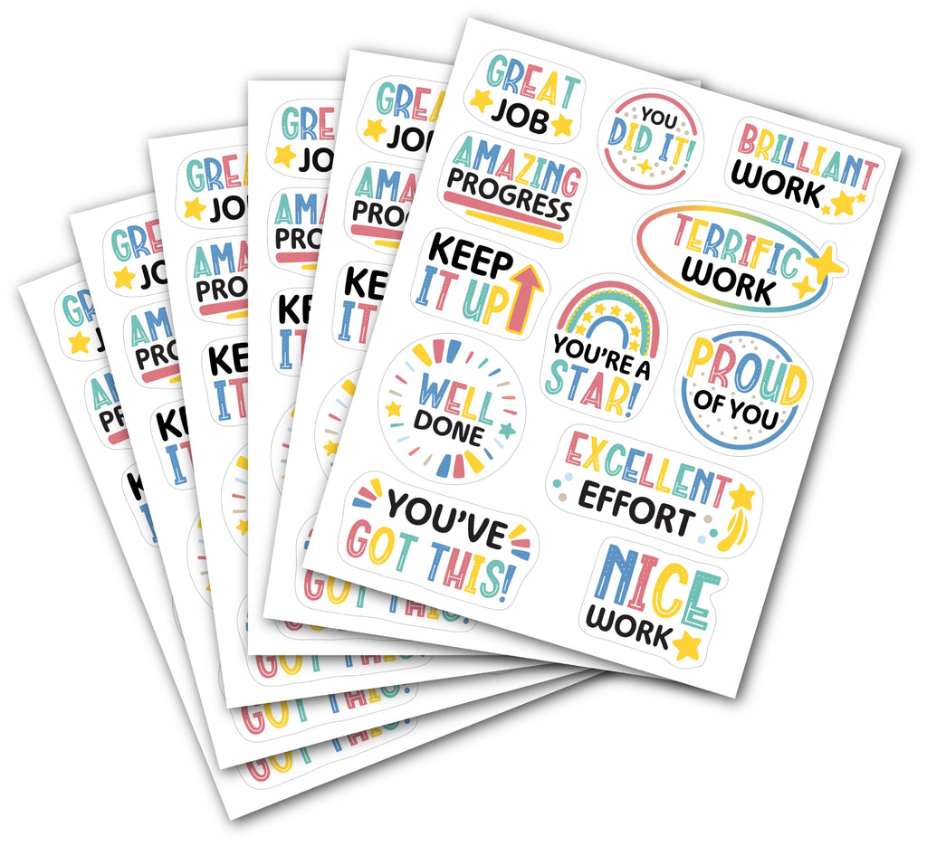 Learning Can Be Fun Growing Minds Merit Sticker Book 96 Stickers