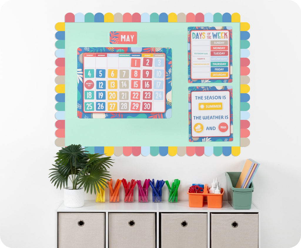 Learning Can Be Fun Growing Minds Scalloped Classroom Border Pack of 12