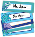 Learning Can Be Fun Ocean Country Adhesive Name Plates Pack of 30