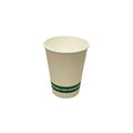 Earth Eco Single Wall White Paper Cup 12oz Carton of 1000