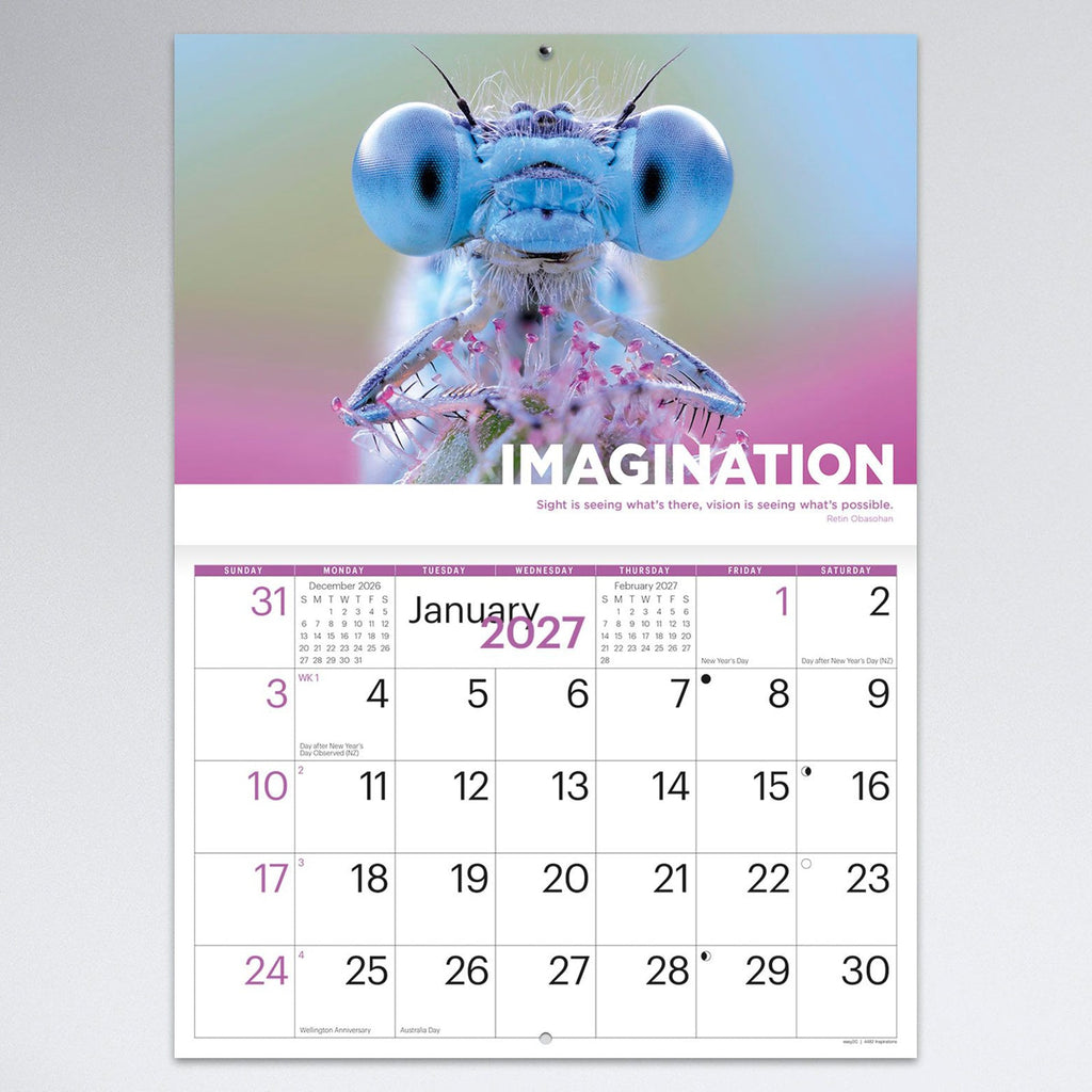 Easy2C Calendar 2027 Stitched Inspirations A4