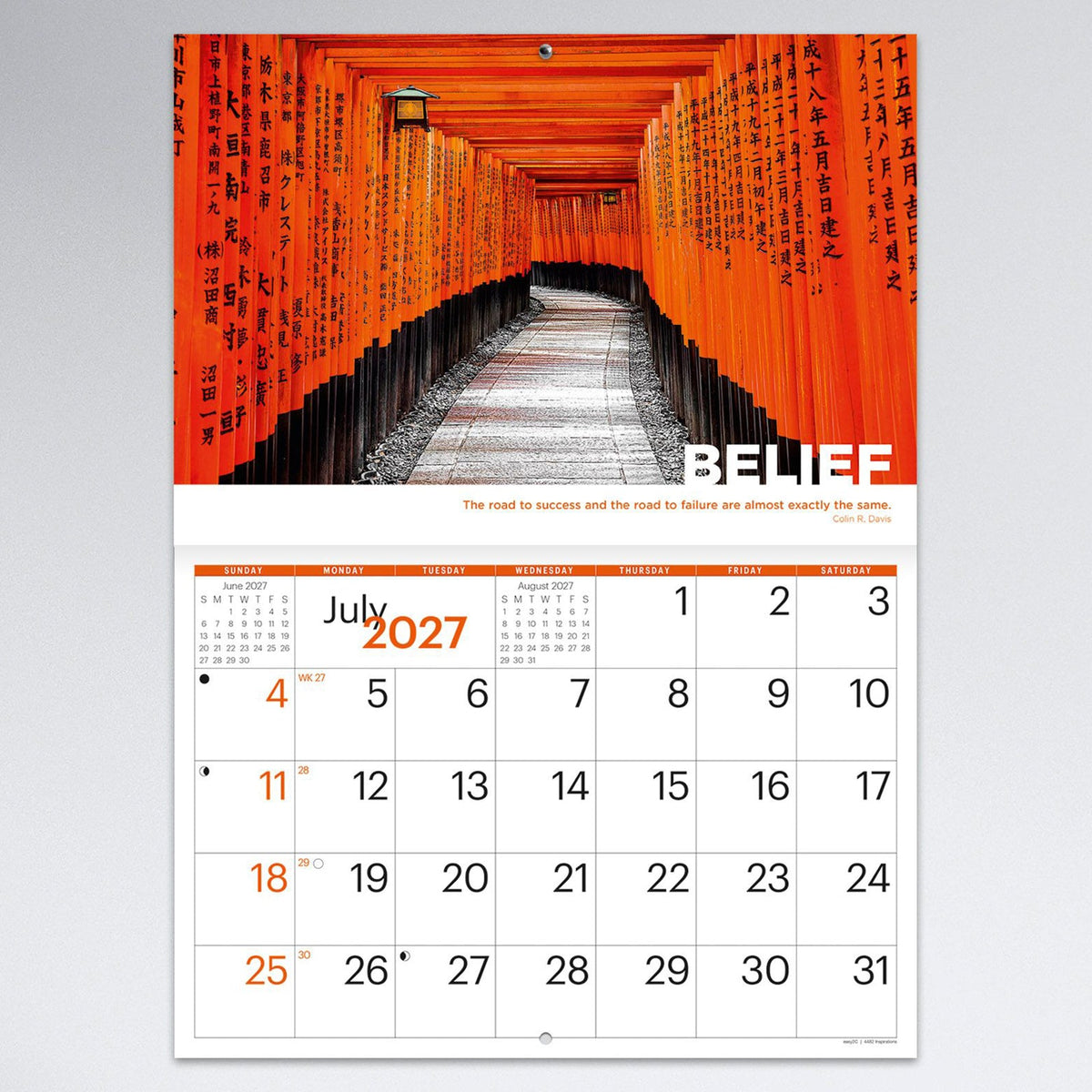 Easy2C Calendar 2027 Stitched Inspirations A4