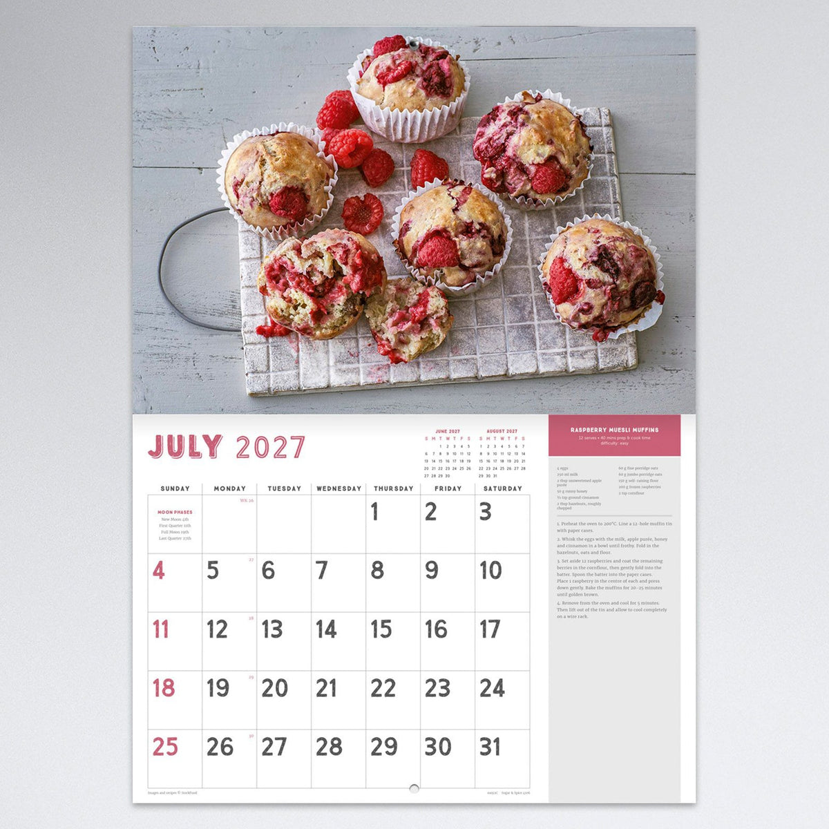Easy2C Calendar 2027 Stitched Sugar and Spice A4