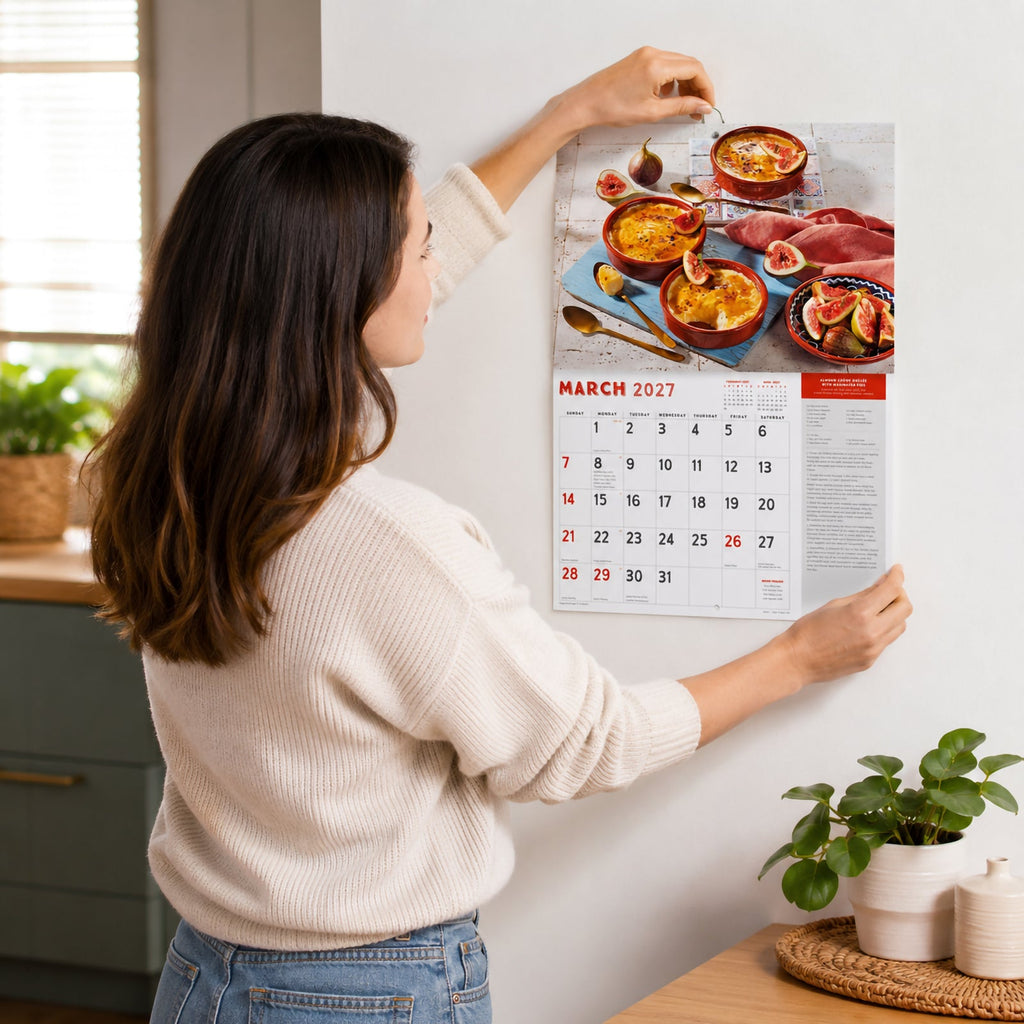 Easy2C Calendar 2027 Stitched Sugar and Spice A4