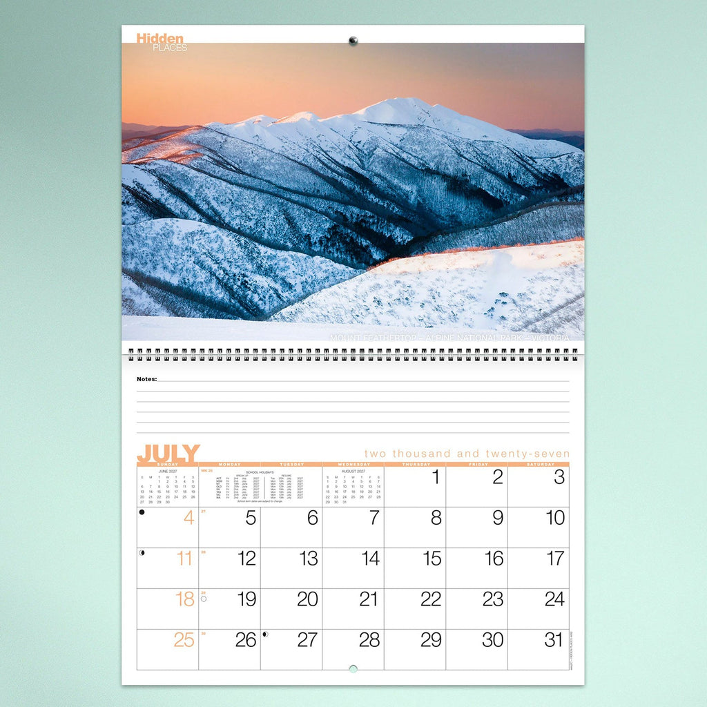 Easy2C Calendar 2027 Wiro Hidden Places 337 x 240mm