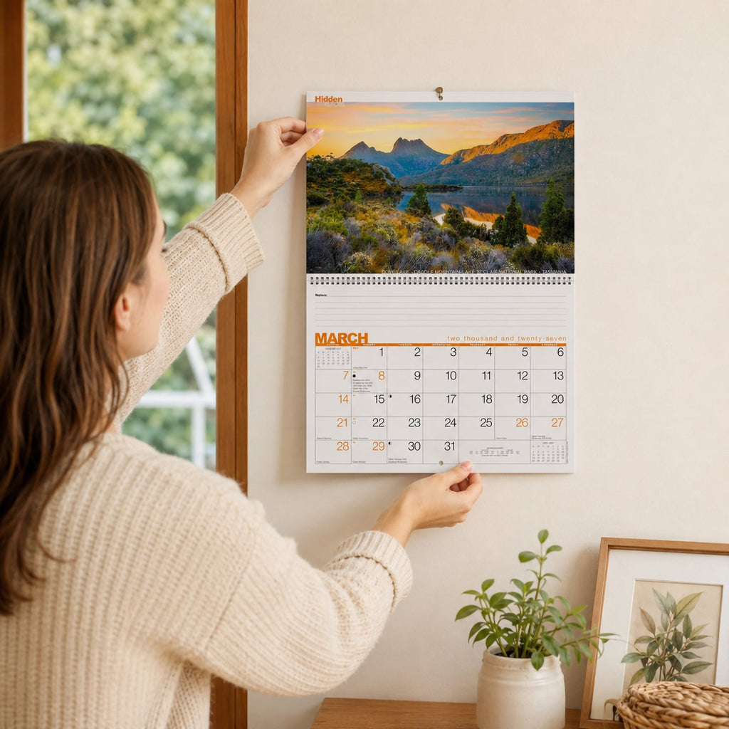 Easy2C Calendar 2027 Wiro Hidden Places 337 x 240mm