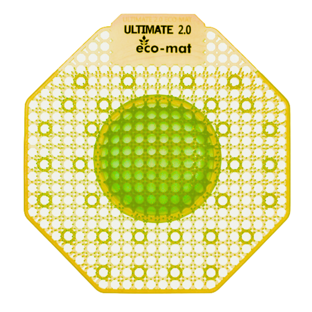 Eclipse Ultimate 2.0 Eco Mat Urinal Deodoriser Super Lime Dark Green Carton of 10