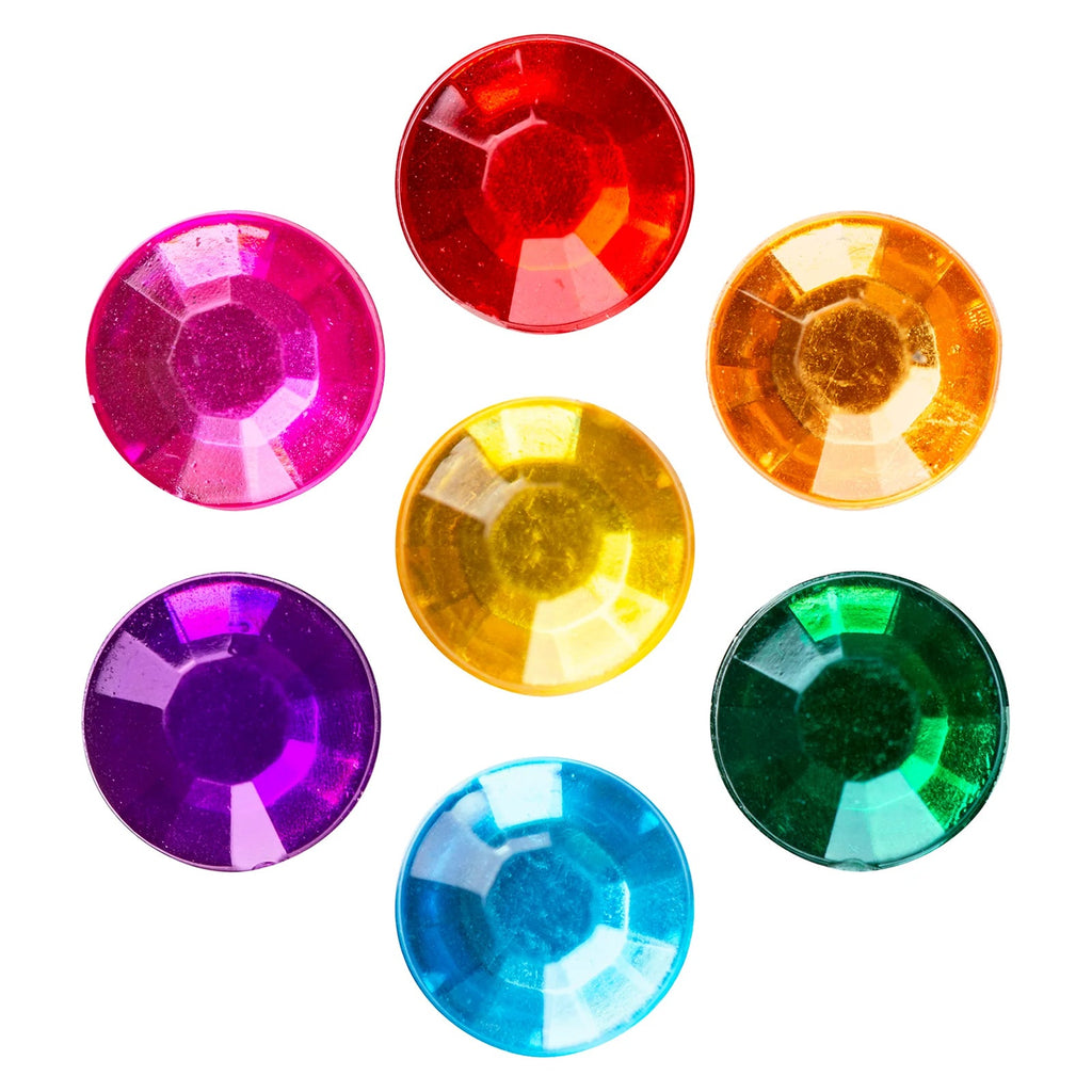 Educational Colours Adhesive Gems Colourful Pack 336