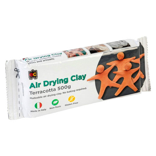 Educational Colours Air Drying Clay Terracotta 500g