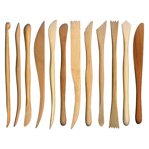 Educational Colours Boxwood Clay Tools Set of 12