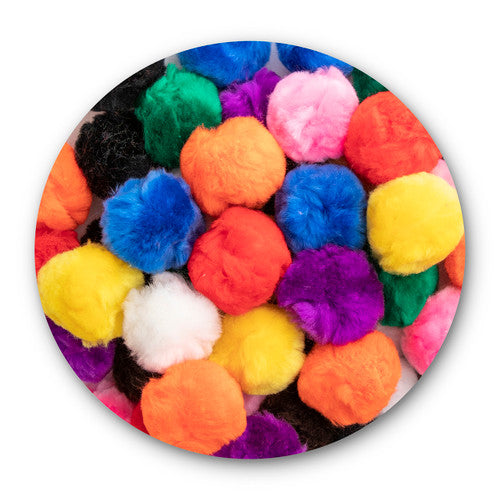 Educational Colours Bright Pom Poms Pack of 300