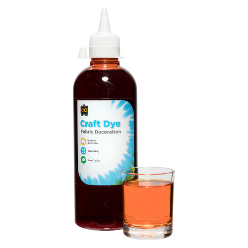 Educational Colours Craft Dye 500ml Orange