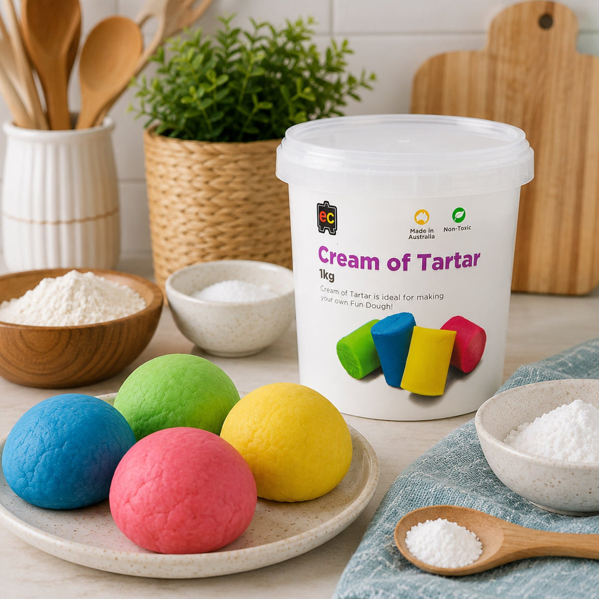 Educational Colours Cream of Tartar 1kg