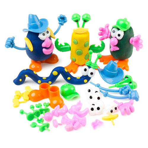 Educational Colours Dough Characters Pack of 52