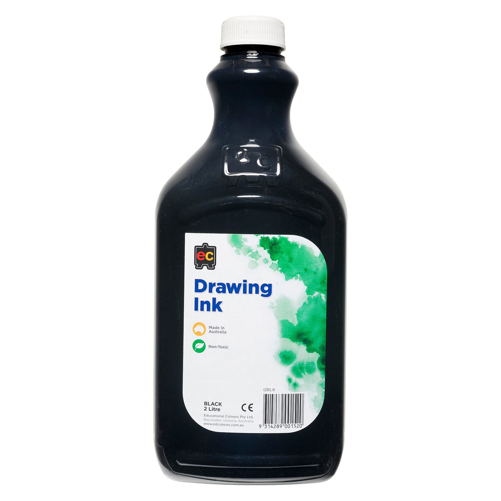 Educational Colours Drawing Ink 2L Black