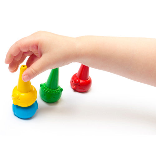 Educational Colours First Creations Easi-Grip Animal Crayons Set of 4