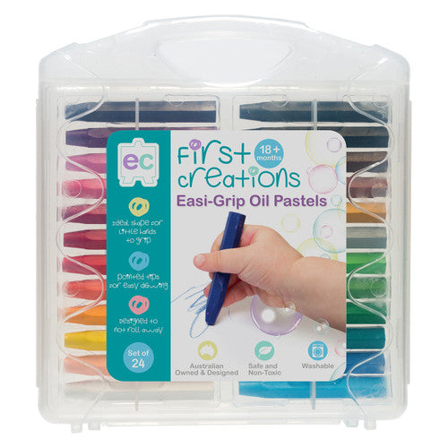 Educational Colours First Creations Easi-Grip Oil Pastels Set of 24