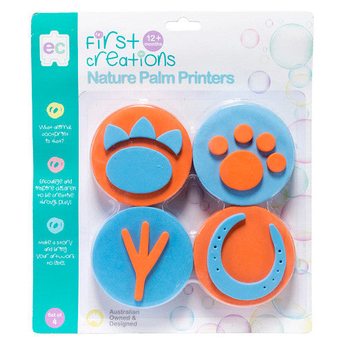 Educational Colours First Creations Nature Palm Printers Set of 4