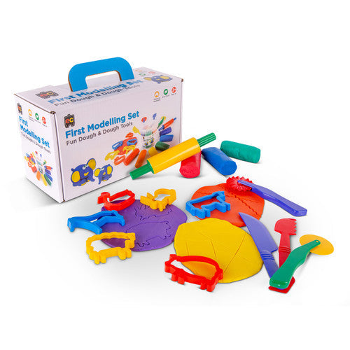 Educational Colours First Modelling Set Fun Dough and Dough Tools