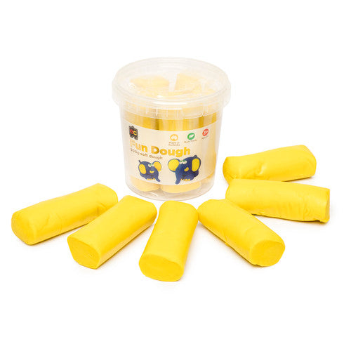Educational Colours Fun Dough 900g Yellow