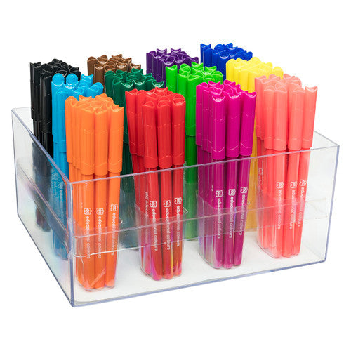 Educational Colours Master Markers Crate of 144