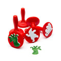 Educational Colours Paint and Dough Stampers Christmas Set of 6
