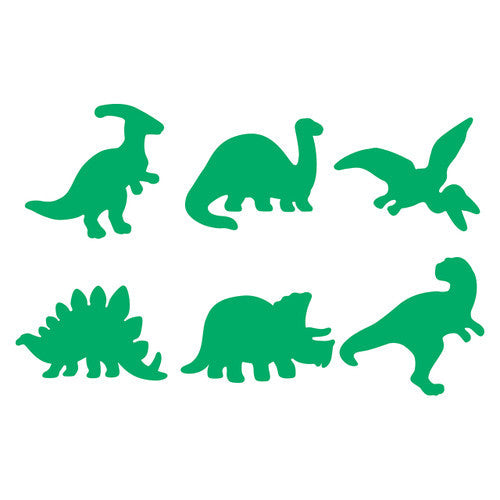 Educational Colours Paint and Dough Stampers Dinosaurs Set of 6