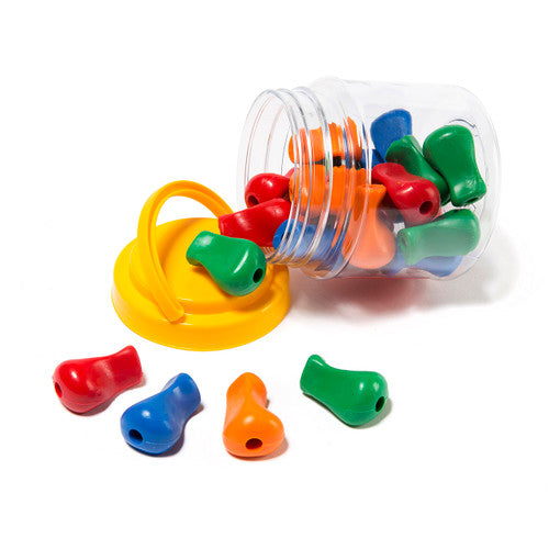 Educational Colours Pencil Grips Jar of 24