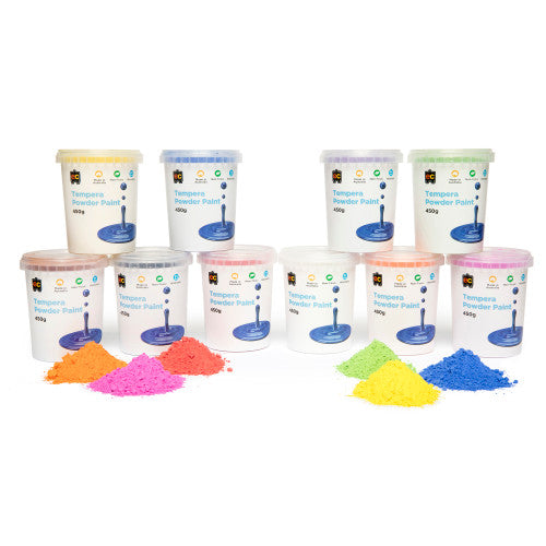 Educational Colours Tempera Powder Paint 450g Brown