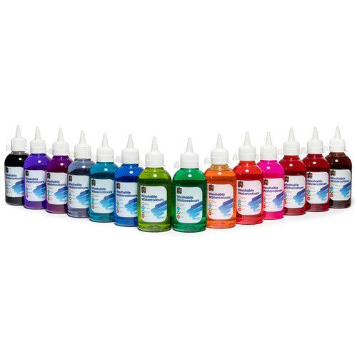 Educational Colours Washable Watercolour 250ml Blue