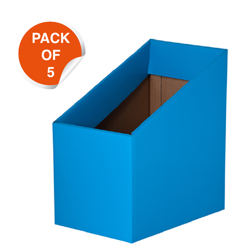 Elizabeth Richards Book Box Pack of 5 Light Blue