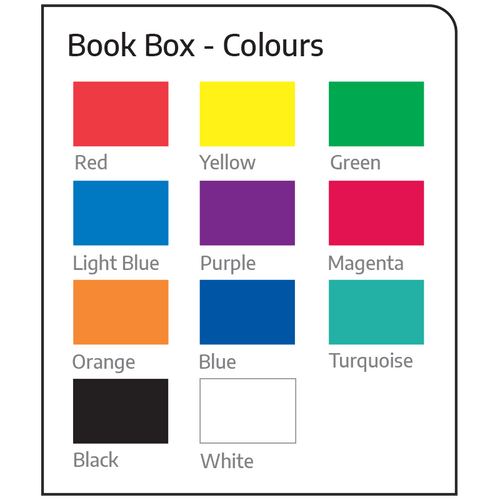Elizabeth Richards Book Box White Pack of 5