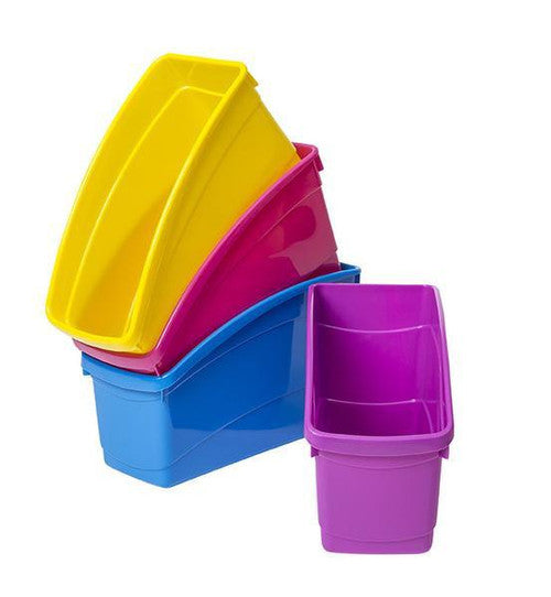Elizabeth Richards Plastic Book Tub Black