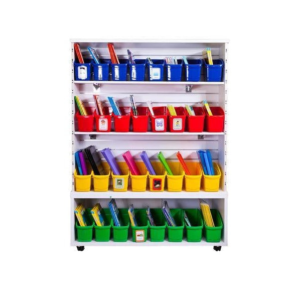 Elizabeth Richards Plastic Book Tub Lime Green