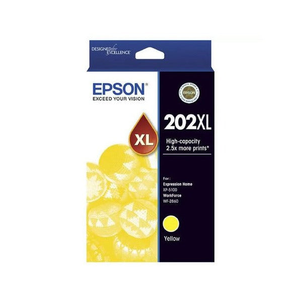 Epson 202XL High Yield Ink Cartridge Yellow