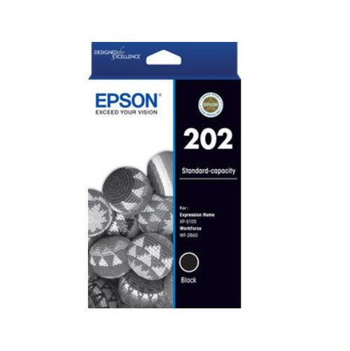 Epson 202 Standard Capacity Ink Cartridge Black