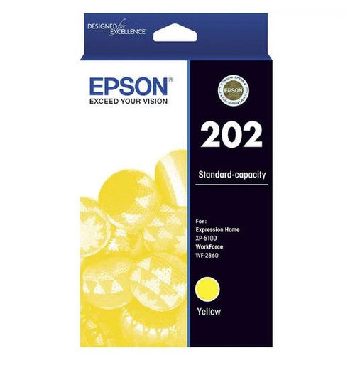 Epson 202 Standard Capacity Ink Cartridge Yellow