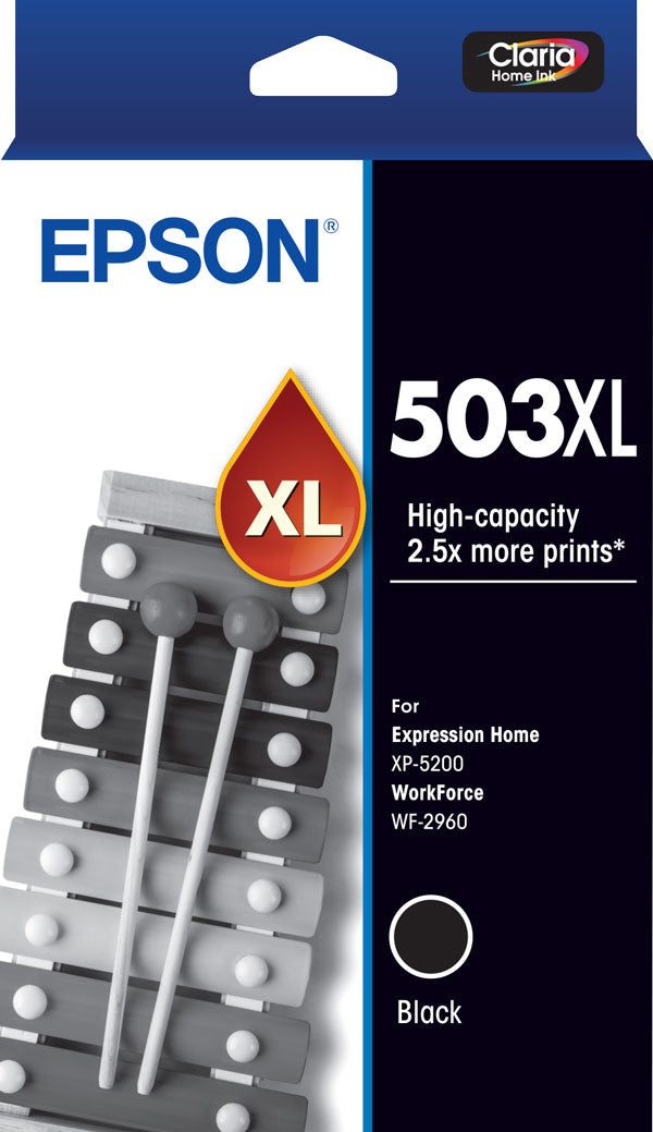 Epson 503XL High Capacity Ink Cartridge Black
