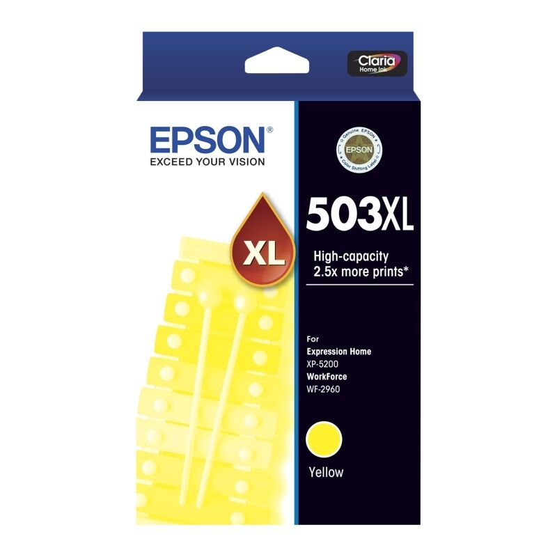 Epson 503XL High Capacity Ink Cartridge Yellow