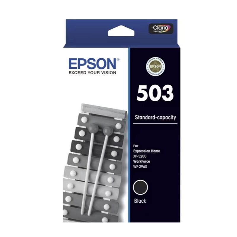 Epson 503 Standard Capacity Ink Cartridge Black