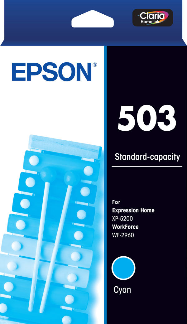 Epson 503 Standard Capacity Ink Cartridge Cyan