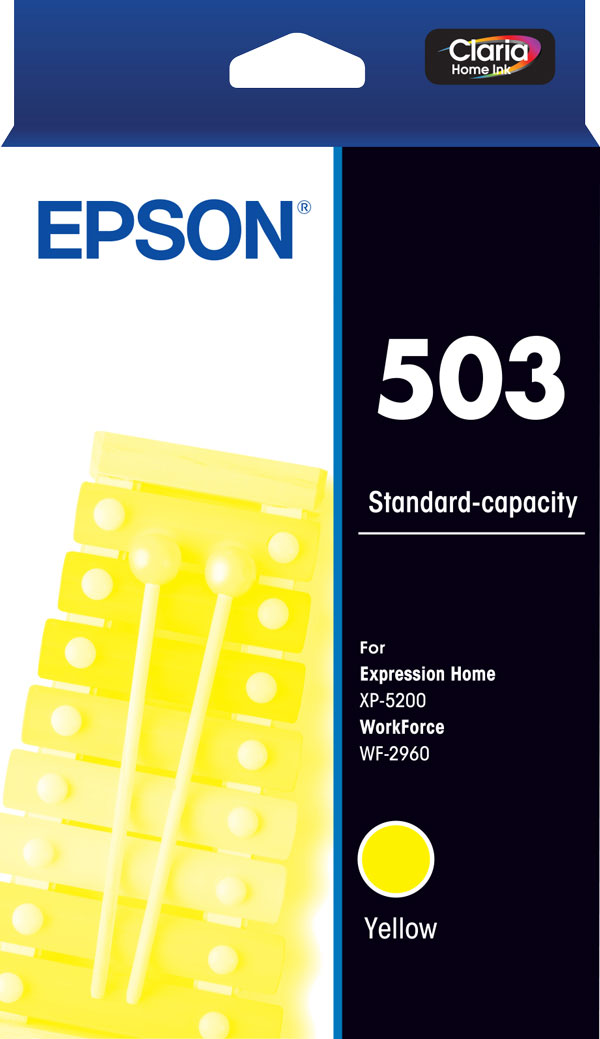 Epson 503 Standard Capacity Ink Cartridge Yellow