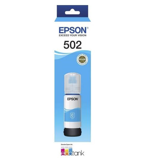 Epson T502 EcoTank Ink Bottle Cyan