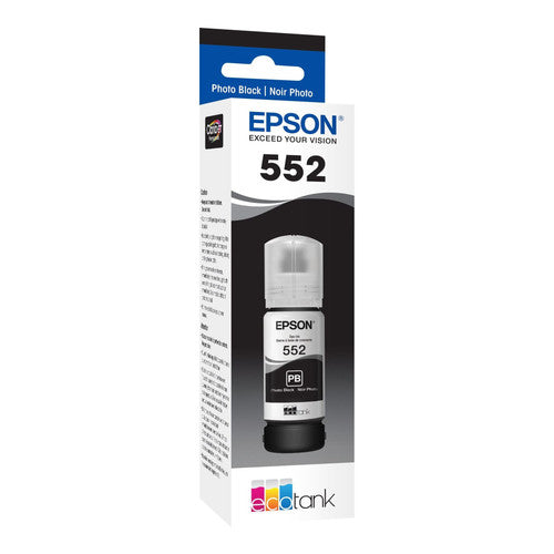 Epson T552 Claria EcoTank Ink Photo Black